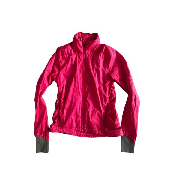 RUU Womens Pink Hoodie Windbreaker Jacket Size X Small - Picture 6 of 6